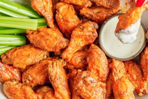 Wings Bone In Basket